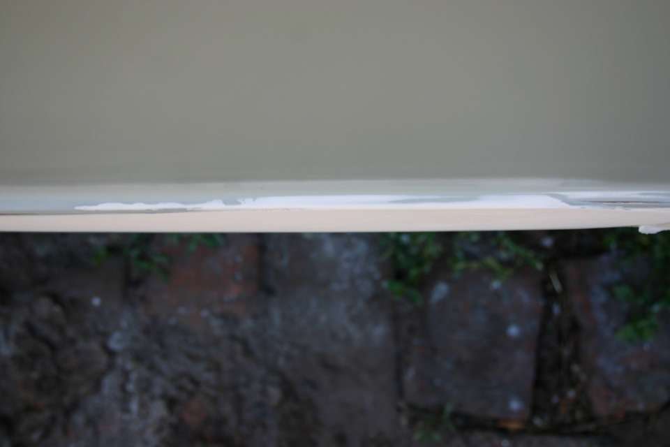 Подкраски низа передней пасажирской двери — Lada 21061, 1,5 л, 1989 ...