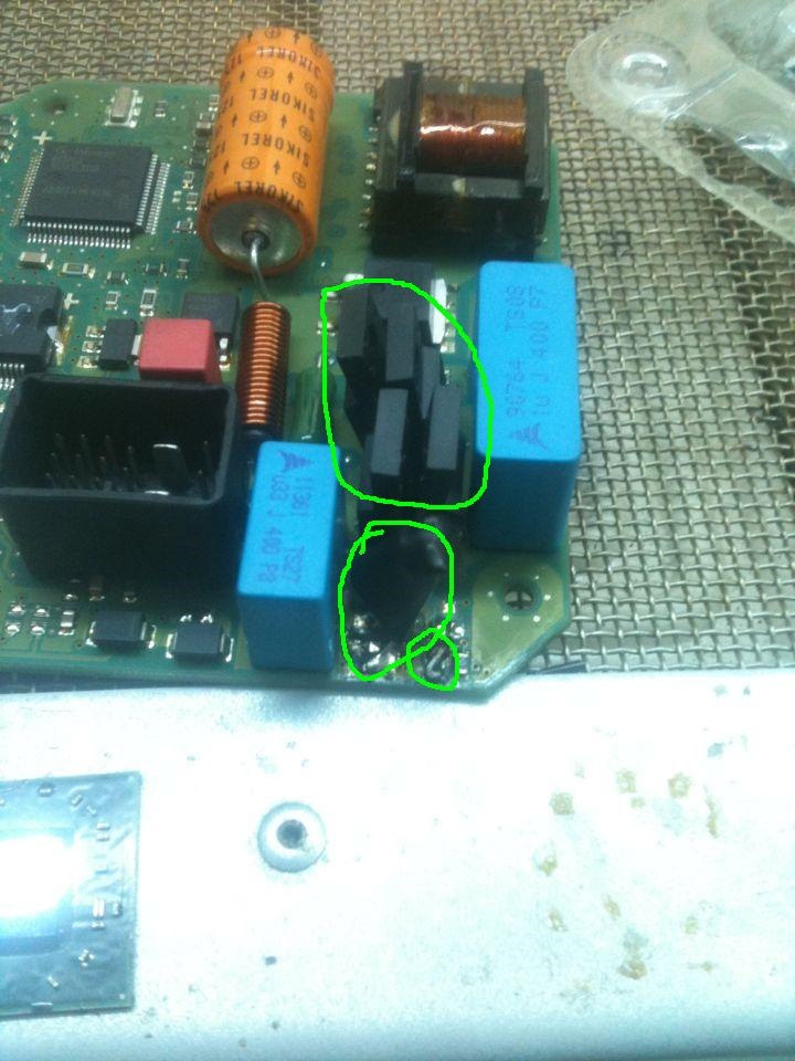 Ремонт блока розжига ксенона — BMW 3 series (E46), 2 л, 2002 года ...