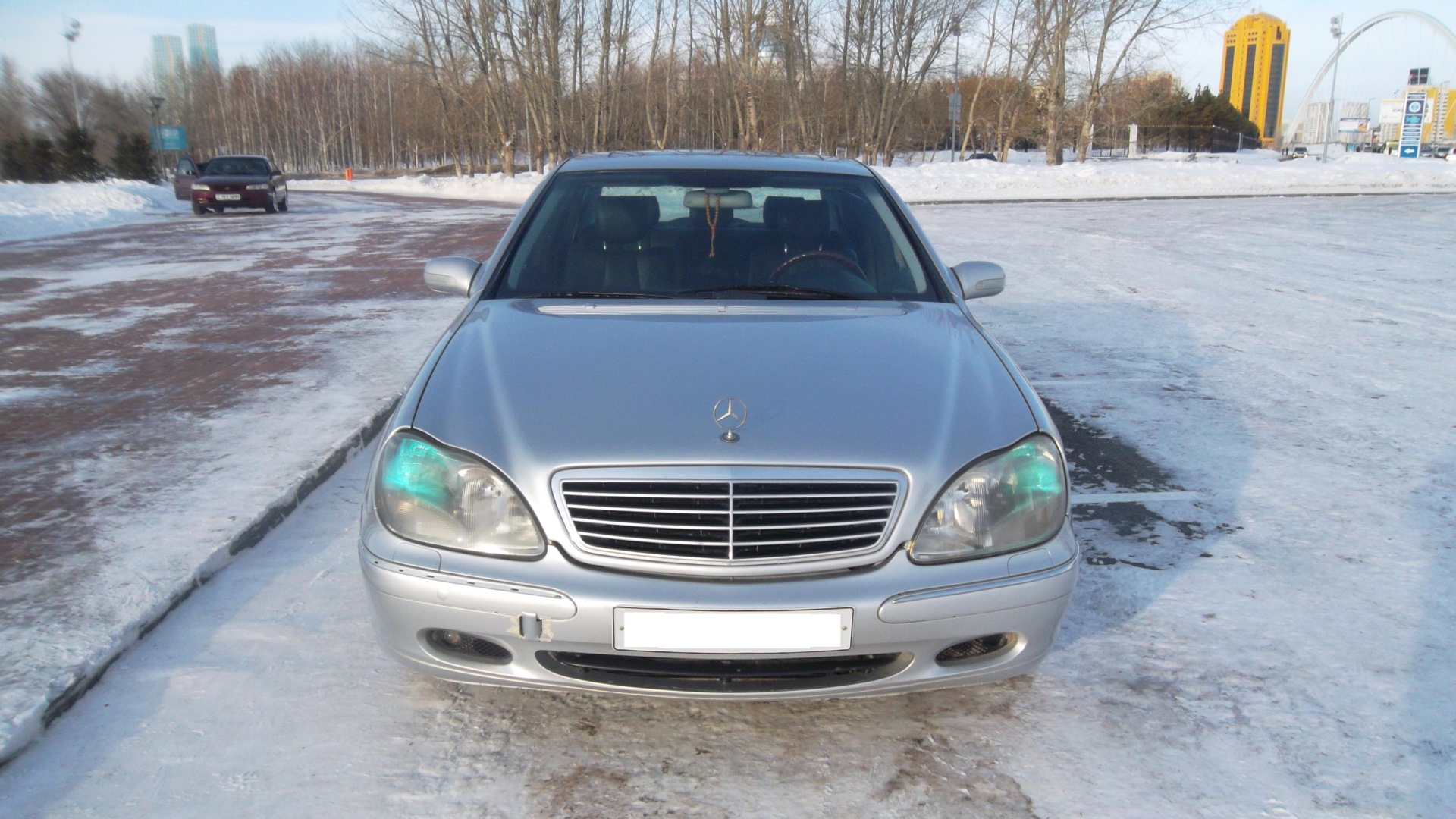 Mercedes-Benz S-Class (W220) 3.2 бензиновый 1999 | Лисичка на DRIVE2