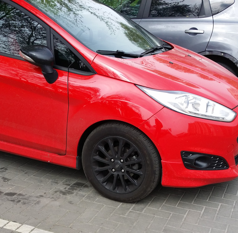 Fiesta R&B. Стайлинг Дисков — Ford Fiesta (Mk VI), 1 л, 2016 года |  колёсные диски | DRIVE2