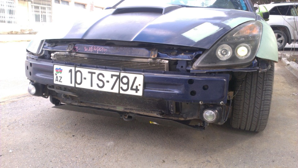 Поставил туманки и защитник картера "мотодор" — Toyota Celica (230), 1 ...