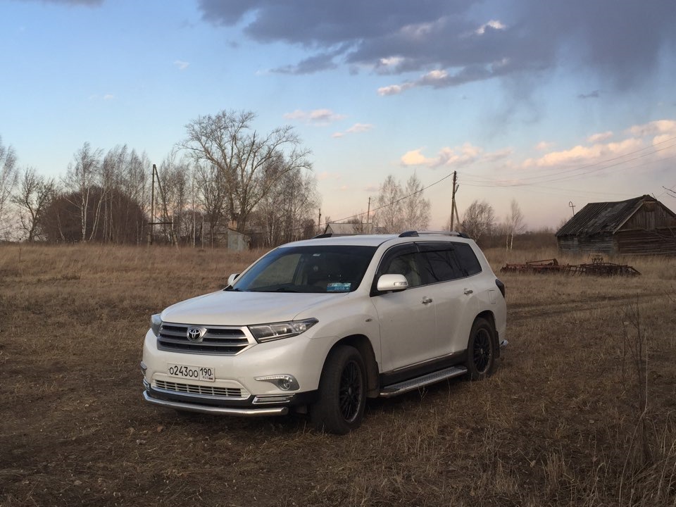 Toyota Highlander оффроуд