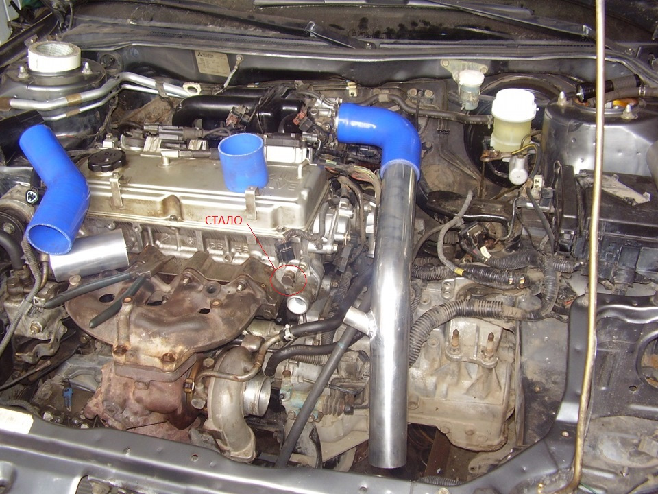 Сборка турбомотора 4G64T Part 1 — Mitsubishi Eclipse (3G), 2,4 л, 2003 ...