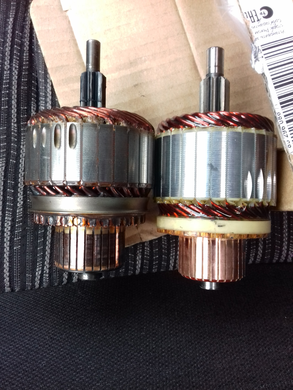 Каталоги врут, хотя с бендиксом прокатило — KIA Ceed (1G). Запчасти на фото: 980067