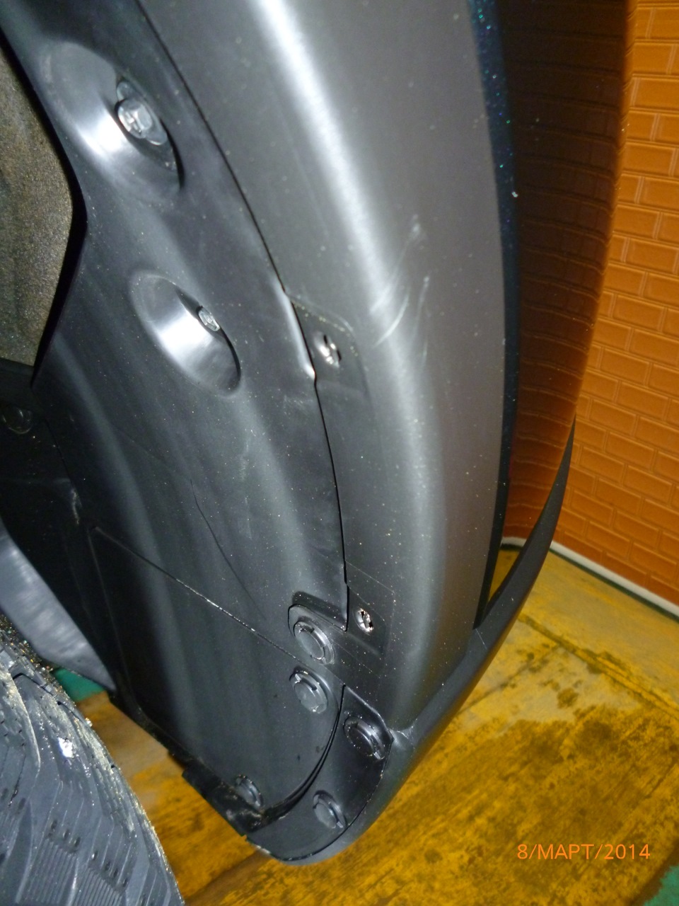 Защита от брызг. — Mazda CX-5 (1G), 2 л, 2013 года | аксессуары | DRIVE2