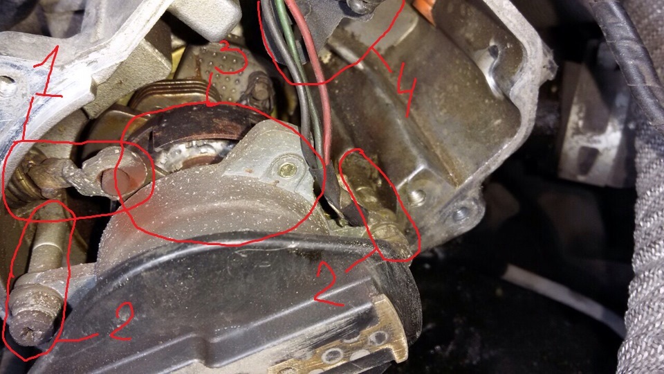 Переделка трамблера под датчик Холла ВАЗ — Honda Accord (4G), 2 л, 1992 ...