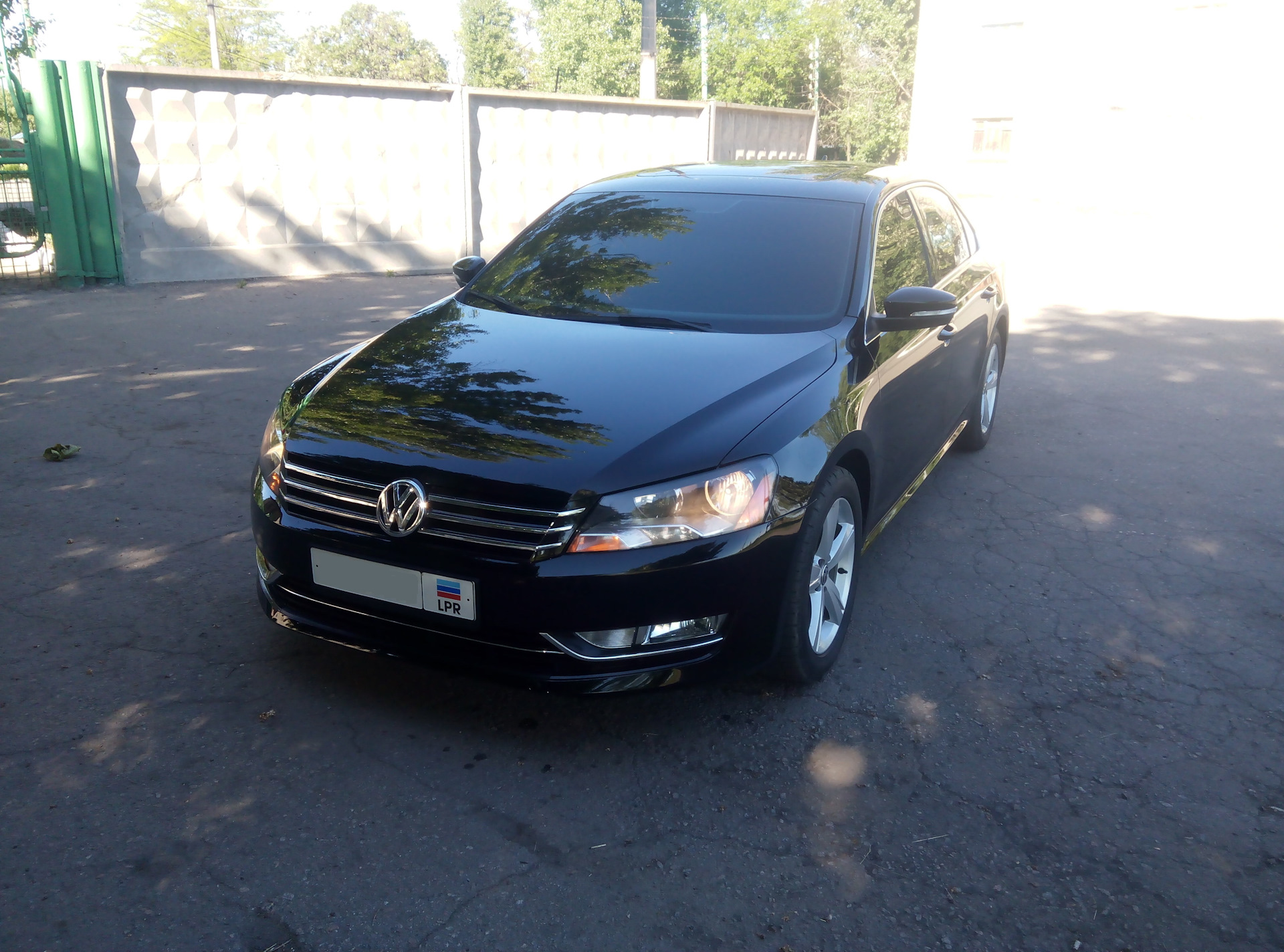 Тонировка автомобиля г.Луганск — Volkswagen Passat B7, 2,5 л, 2013 года |  стайлинг | DRIVE2