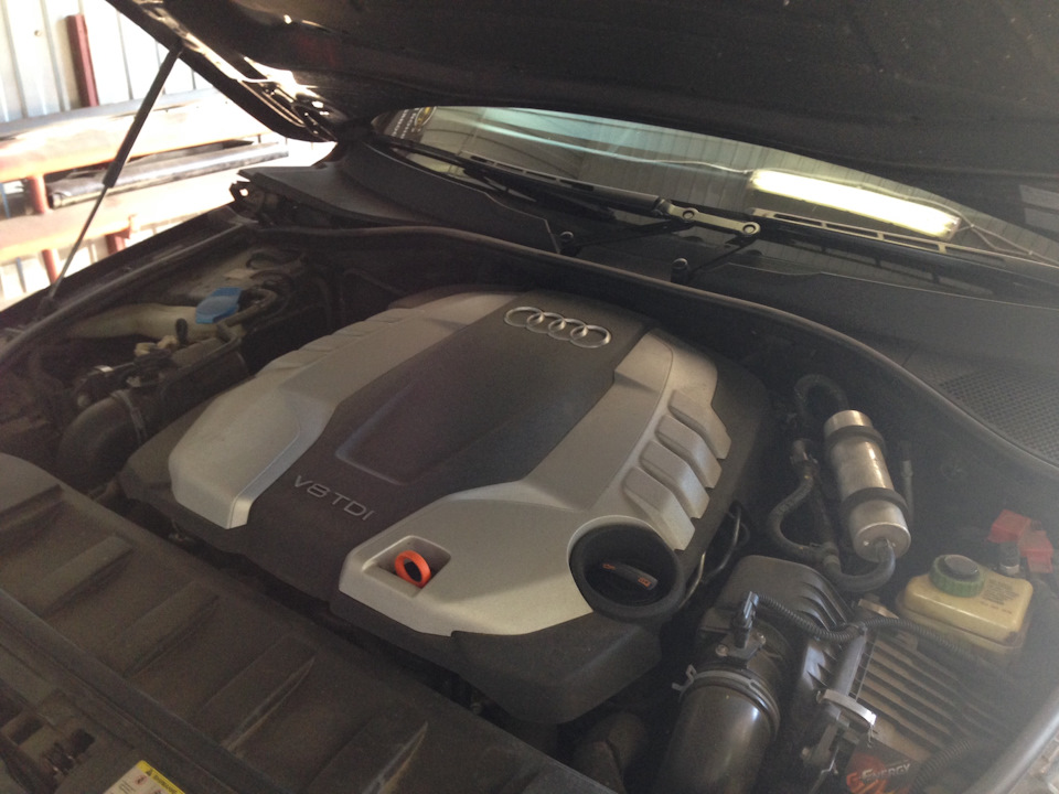 Чип-тюнинг Ауди ку7 4.2 V8 TDI. Это супер круто! Вот это мощь! — DRIVE2