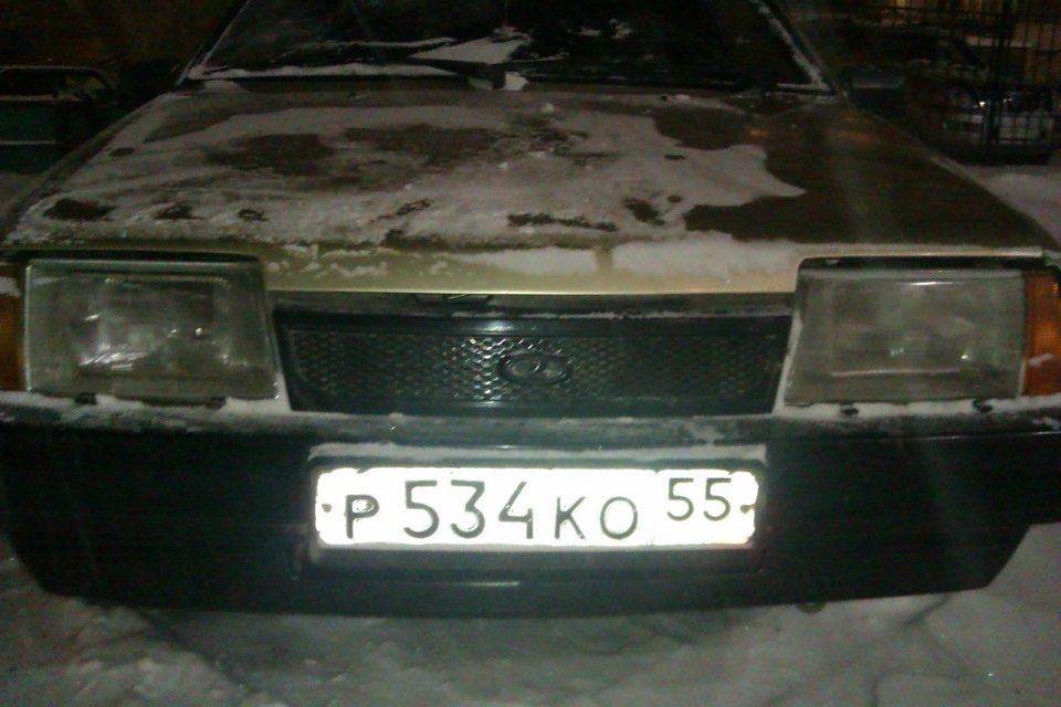 Решётка радиатора) — Lada 21099, 1,5 л, 1997 года | тюнинг | DRIVE2