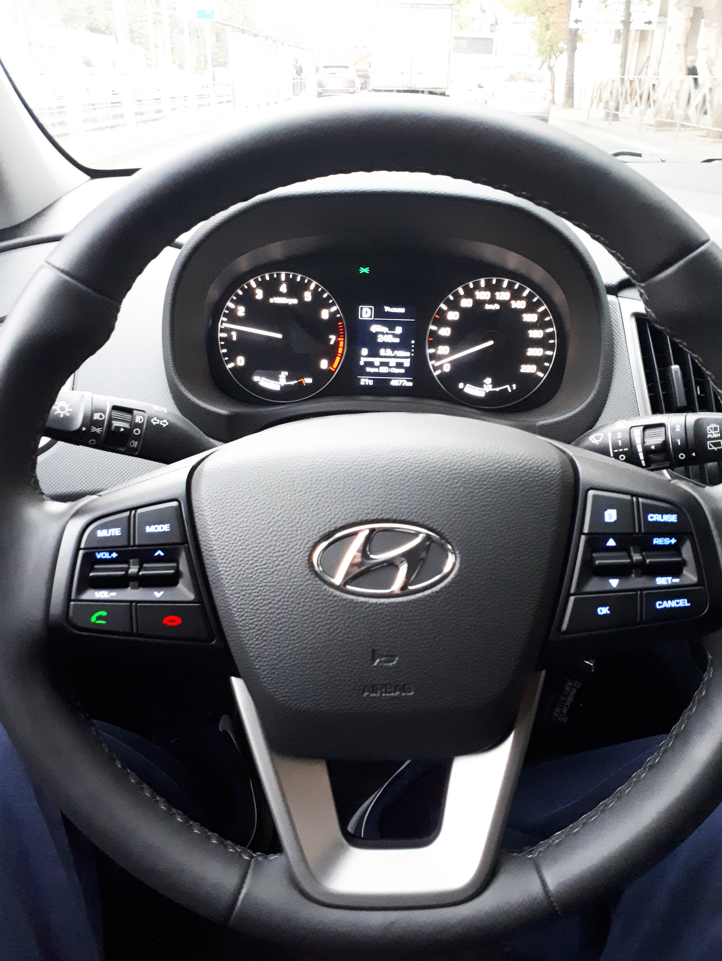 Hyundai creta руль