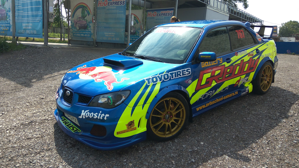 Subaru Impreza WRX STI Red Bull