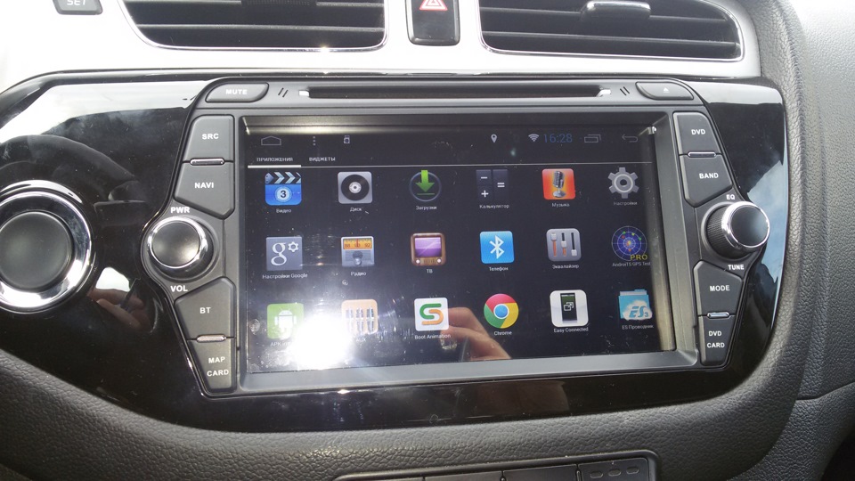 ГУ на своем месте — KIA Ceed (2G)