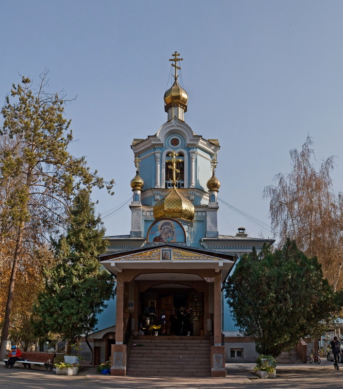 Мало алматинская станичная церковь фото