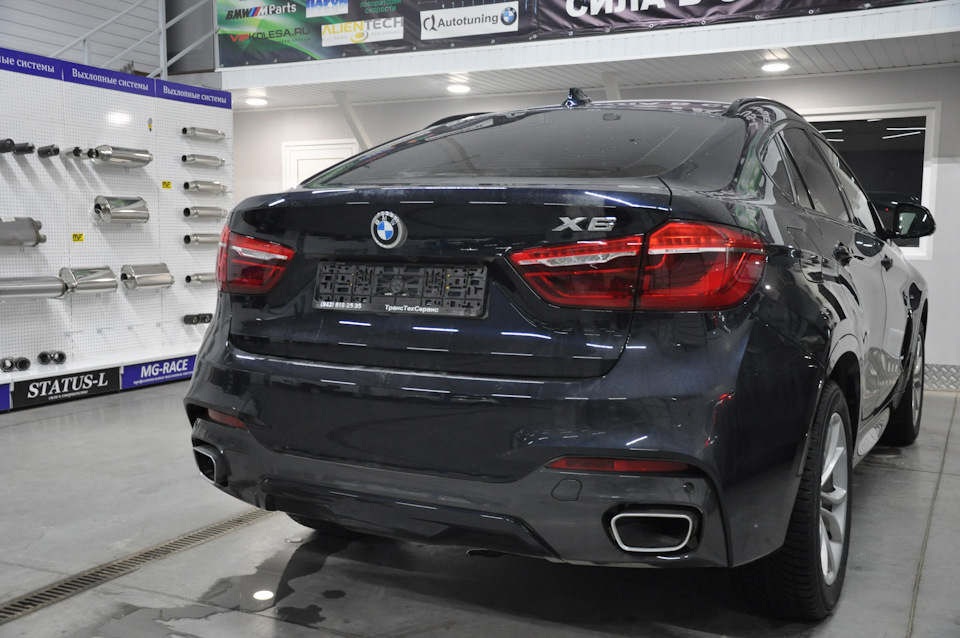Чип тюнинг stage 1 BMW X6 F16 3.0 diesel — STATUS-L Казань на DRIVE2