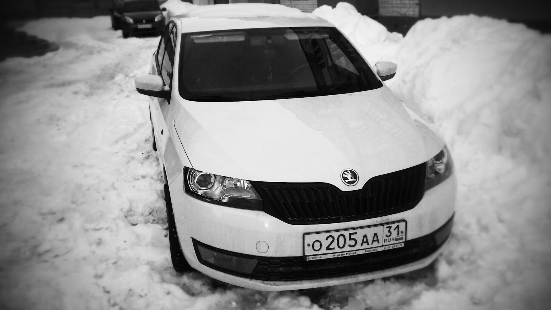 Skoda Rapid (1G) 1.6 бензиновый 2014 | 1.6 ат на DRIVE2