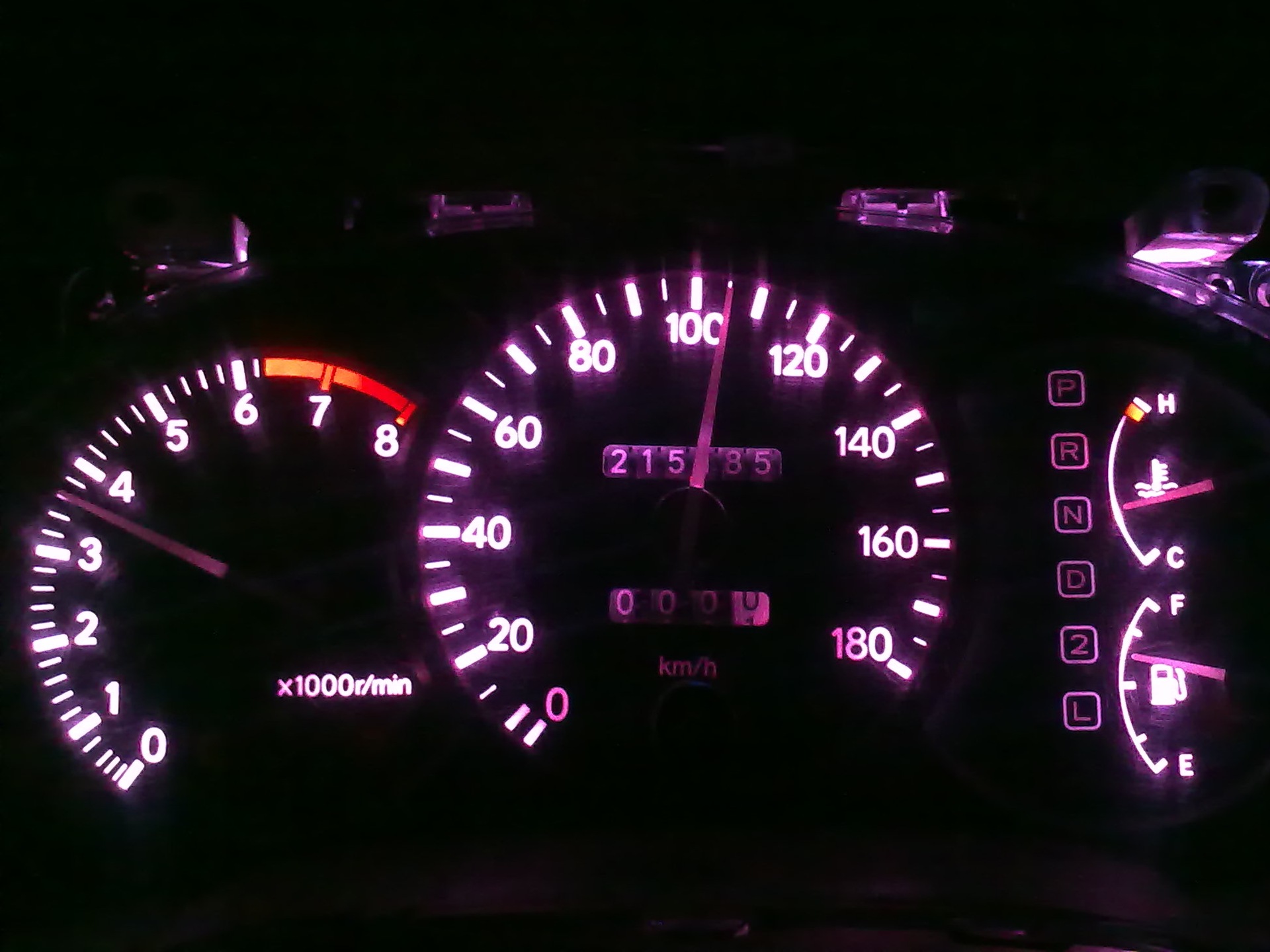 tidy lights pink - Toyota Curren 20 l 1995