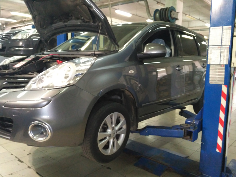 Замена тормозной жидкости и пиропатрона подушки безопасности водителя ...