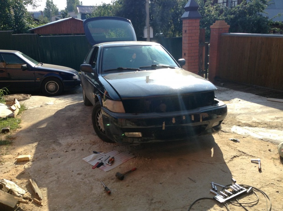Поездка в Брест — Saab 900 (2G), 2 л, 1994 года | кузовной ремонт | DRIVE2