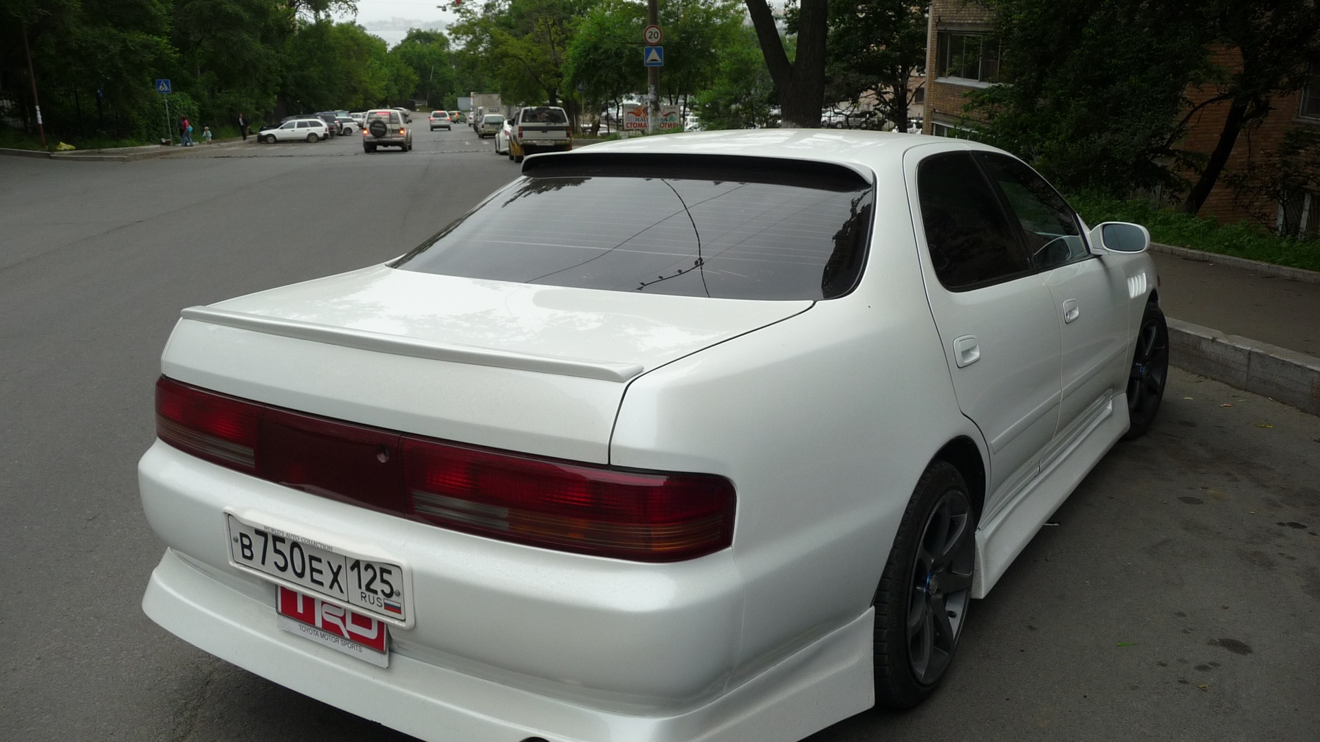 Toyota Corona 1995 Tuning Р±РµР»С‹Р№