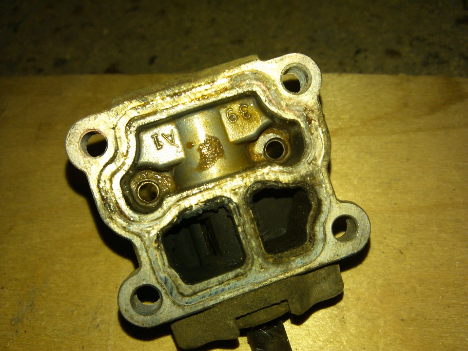 чистка клапана холостого хода