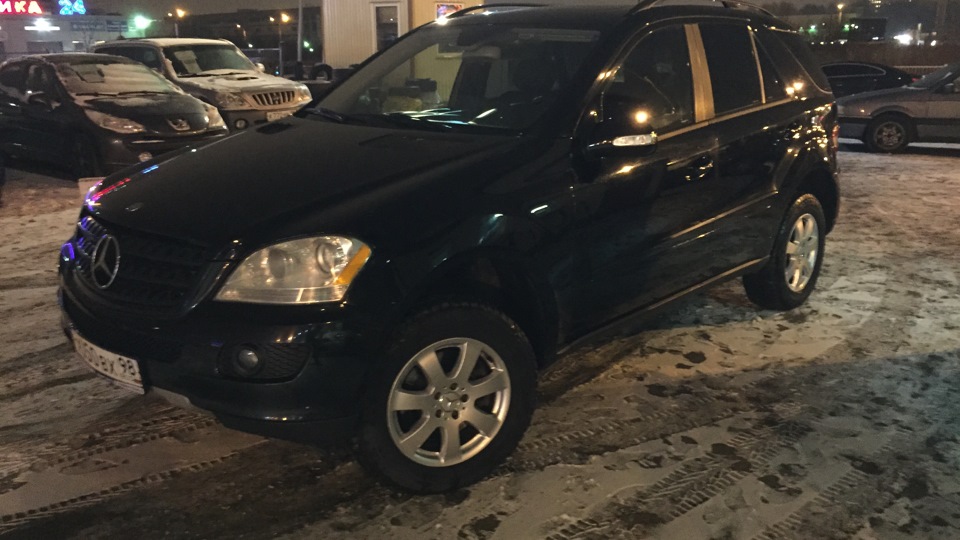 замена патрубков охлаждения акпп и то — Mercedes-Benz M-Class (W164), 3 ...