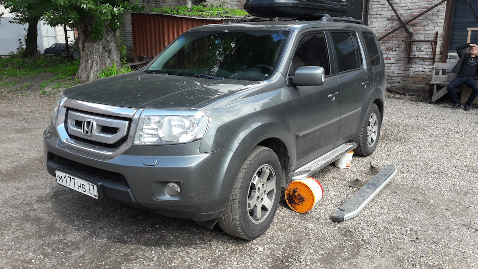 Выбираем пороги на пилот — Honda Pilot (2G), 3,5 л, 2008 года | тюнинг ...