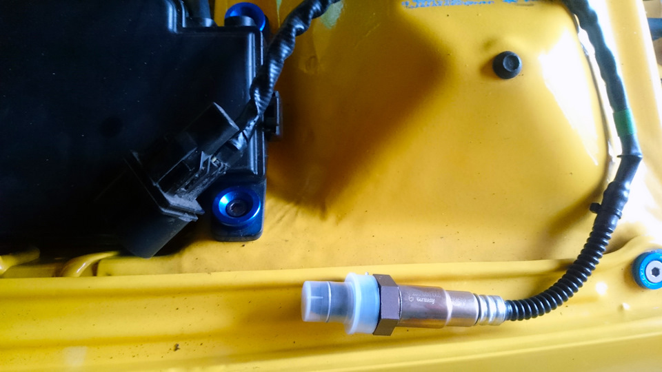 Замена сенсора широкополосного лямбда зонда PLX. — Honda Civic Coupe ...