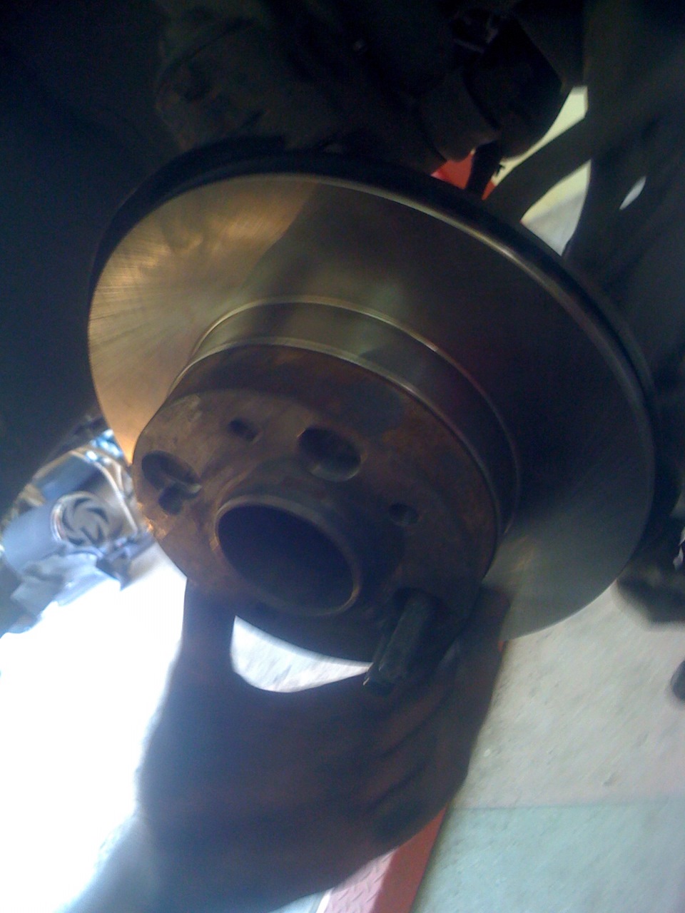 Замена тормозных дисков — диагностика — Nissan Skyline (R33), 2 л ...