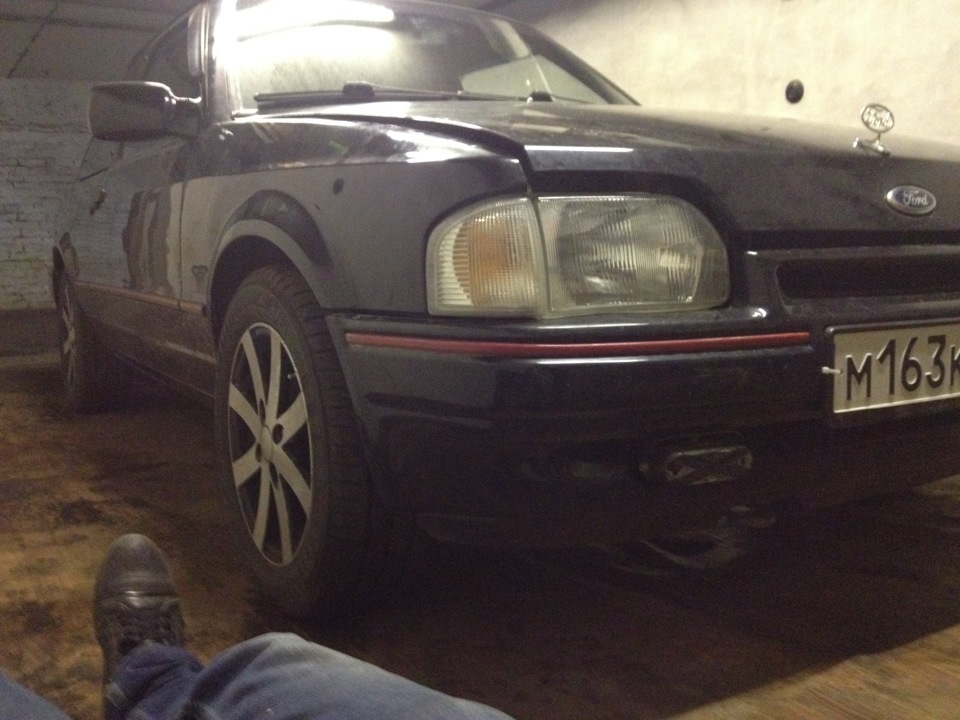 Огонь из глушителя! :) — Ford Escort Mk4, 1,6 л, 1988 года | поломка ...