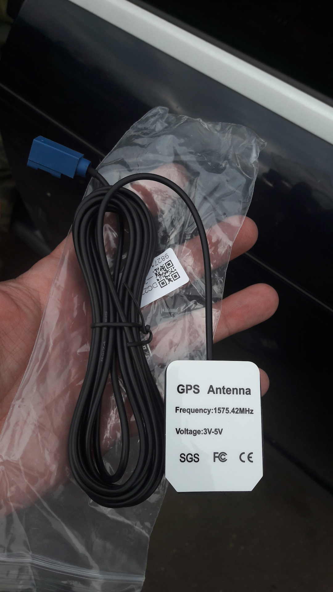 подключение gps антенны