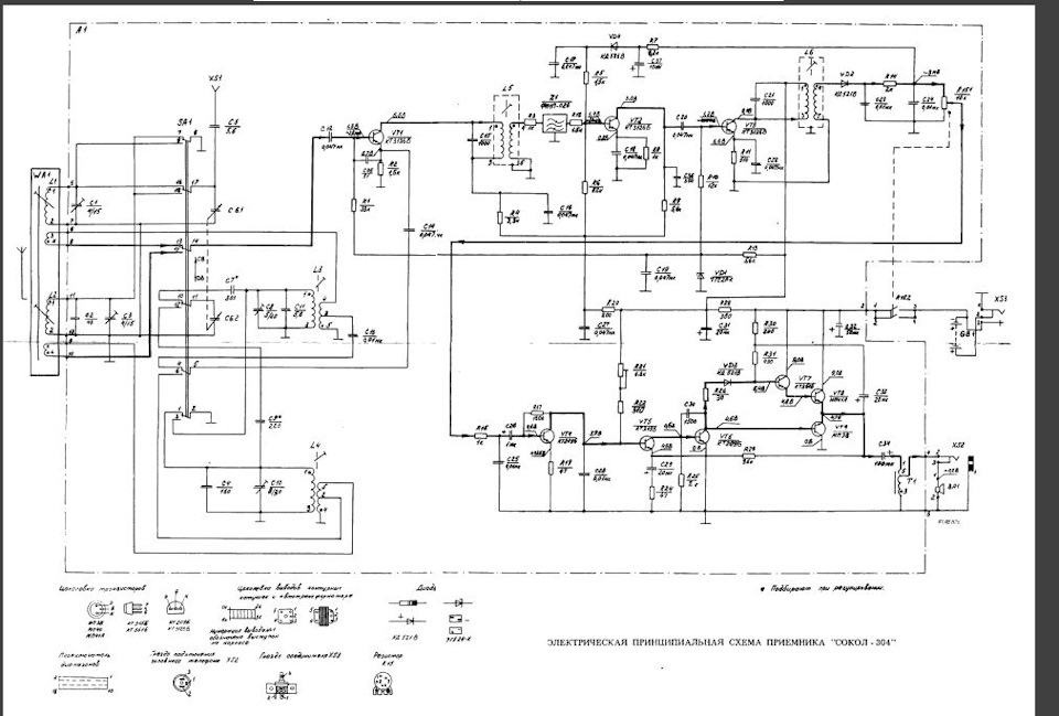 Схема радиоприемника рп 310