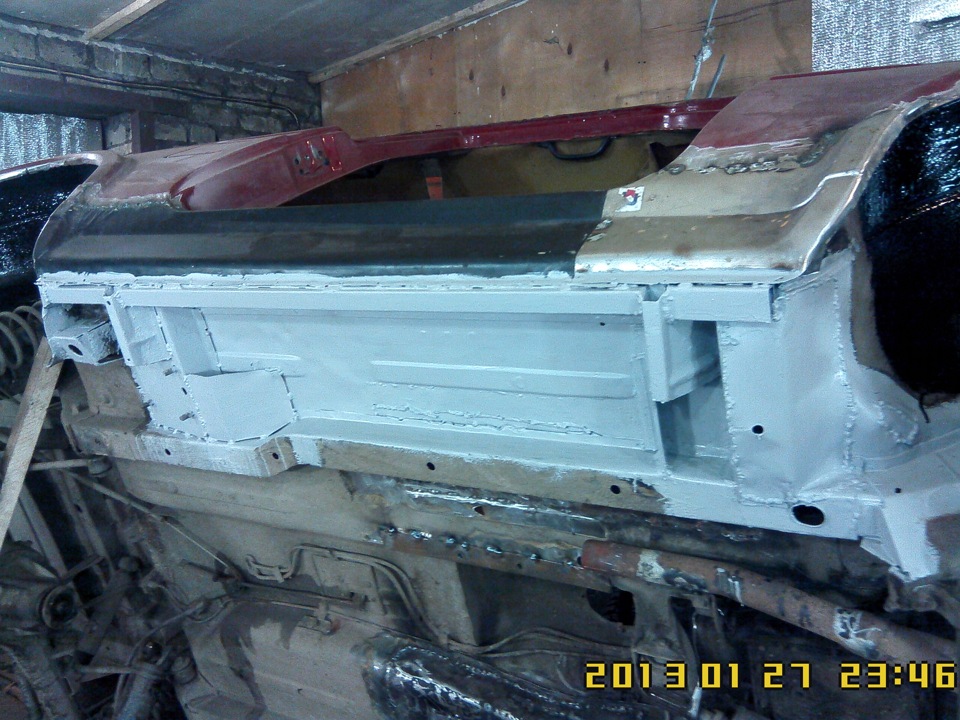 Снятие раздатки и усиление металла под ней — Lada 4x4 3D, 1,7 л, 1996 ...