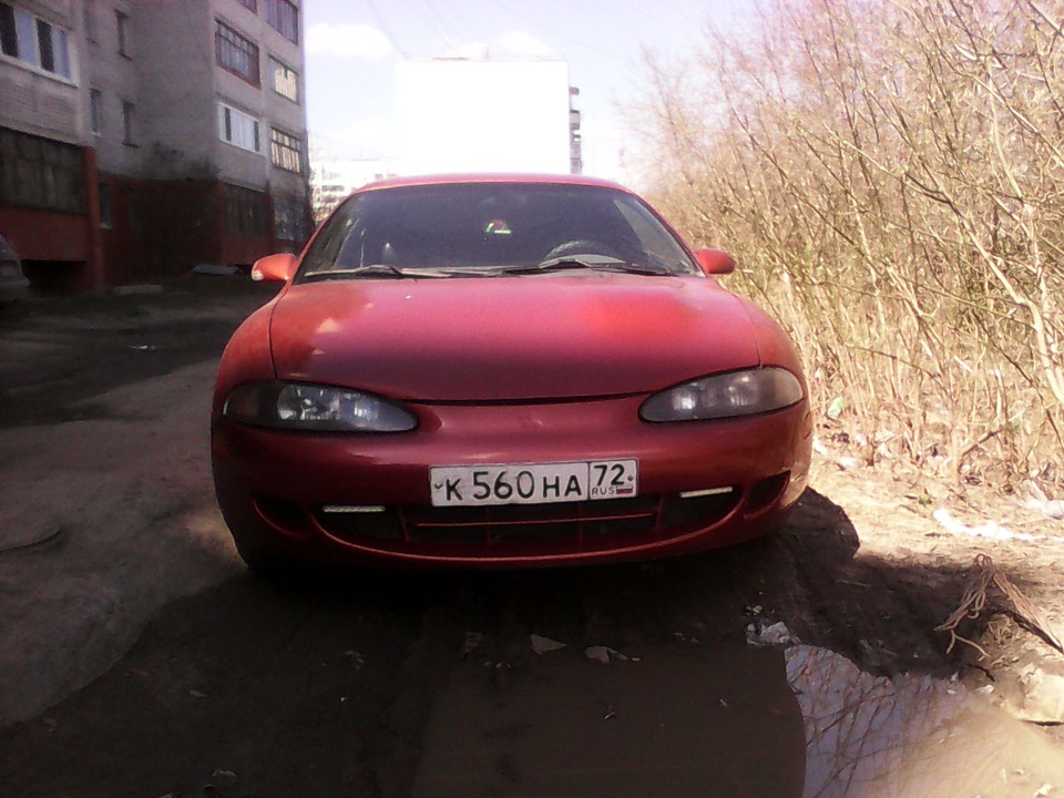 замена стекла на фаре — Mitsubishi Eclipse (2G), 2 л, 1996 года ...