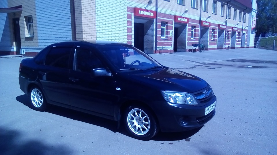 подвеска — Lada Гранта (1G), 1,6 л, 2012 года | тюнинг | DRIVE2
