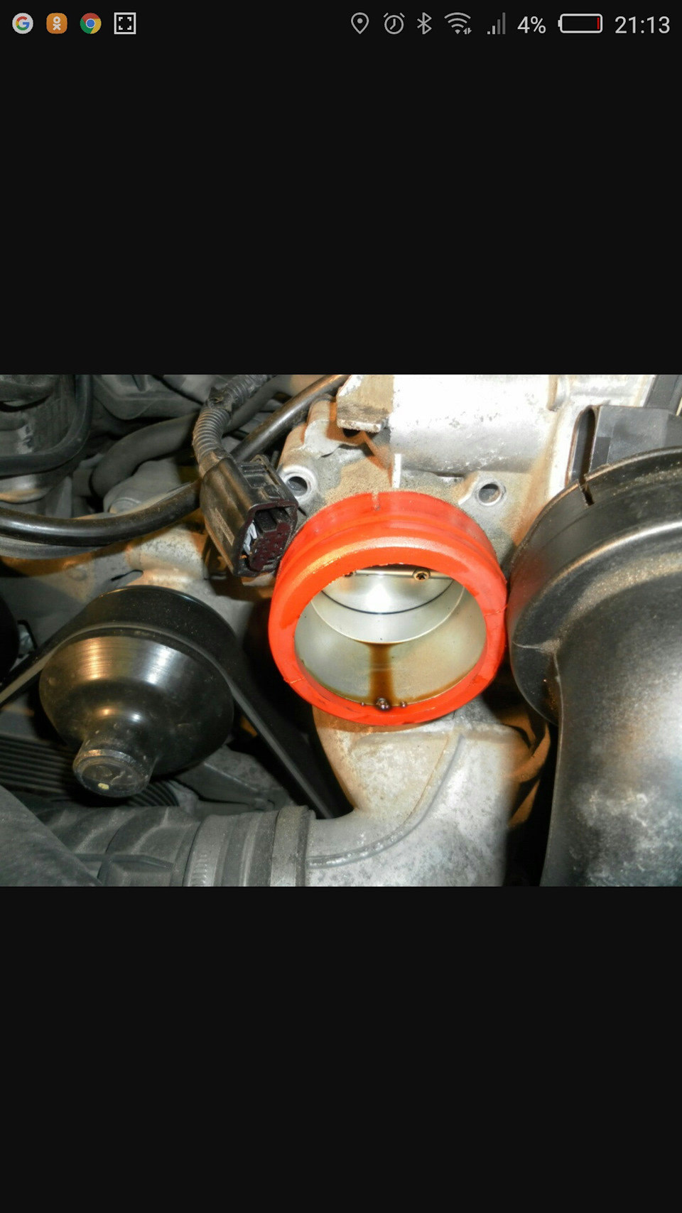 Масло во впускном коллекторе и ДЗ — Hyundai Santa Fe (1G), 2,7 л, 2001 ...