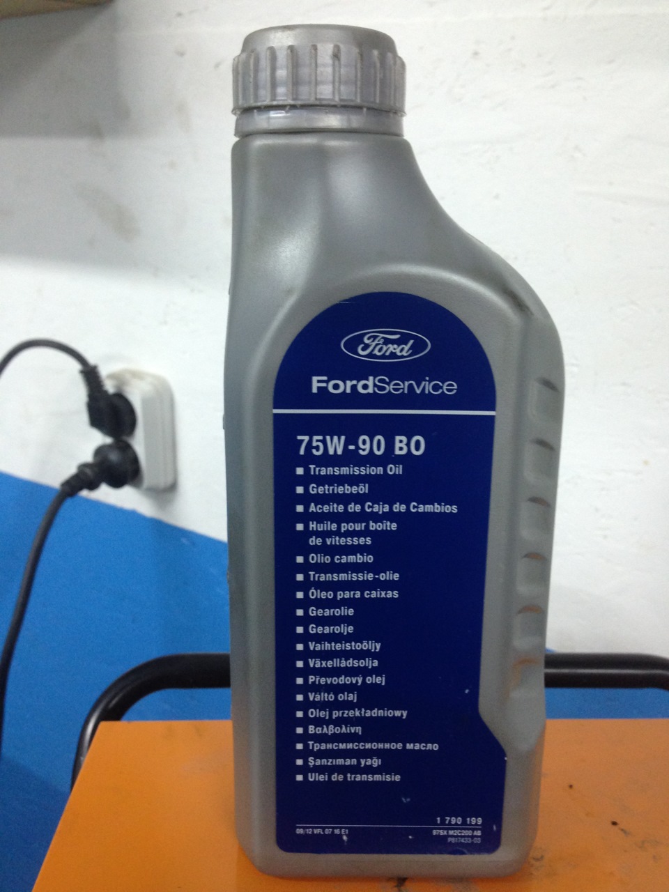 1790199 Масло трансмиссионное МКПП 1L 75W-90 BO / мех. КПП (BC/IB5/MTX ...