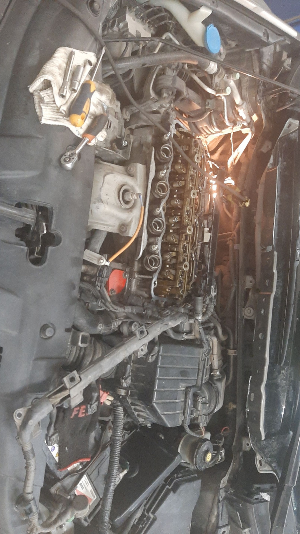 ТО Регулировка клапанов. — Honda Civic 4D (8G), 1,8 л, 2007 года ...