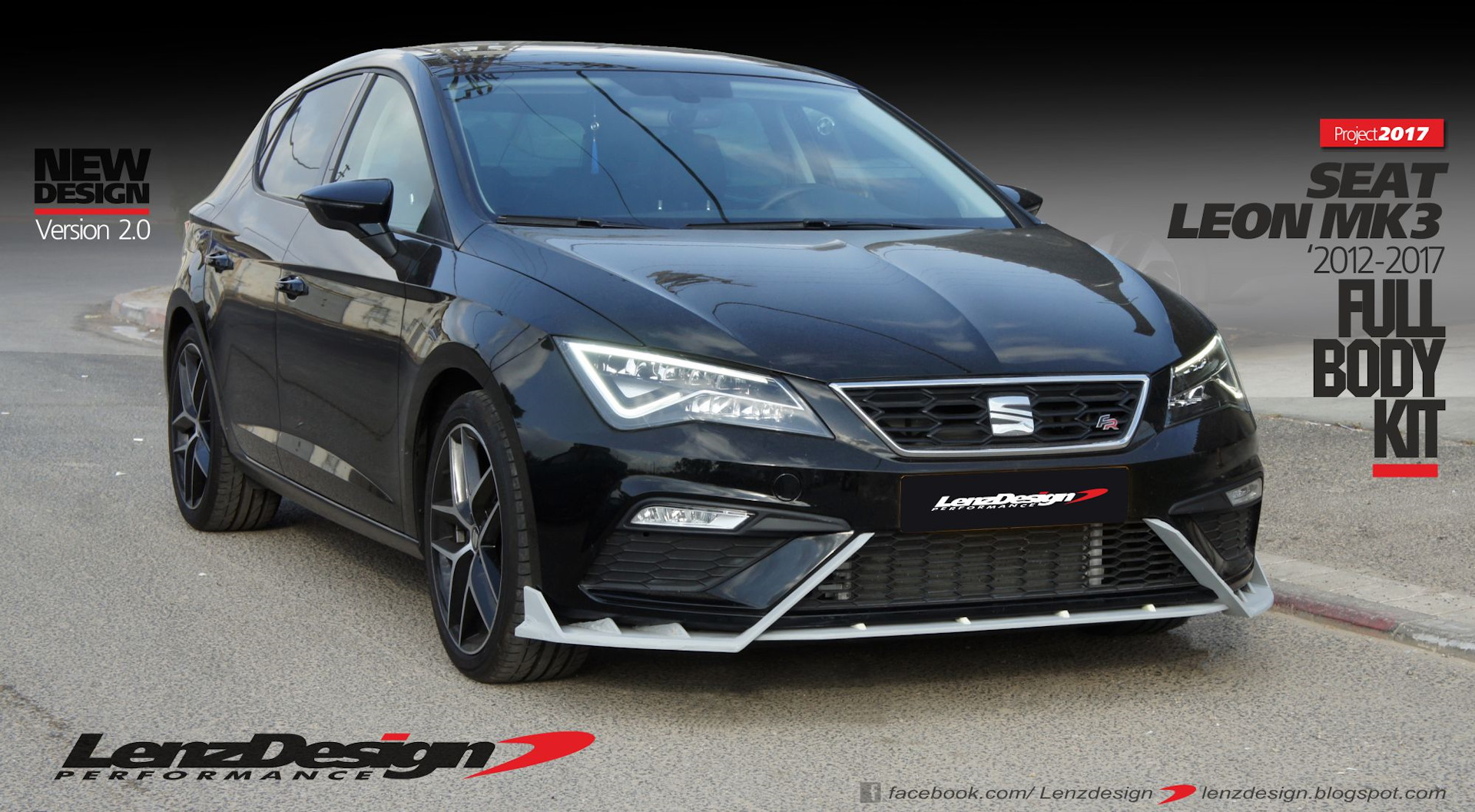 Seat Leon Mk3 5F Tuning & Body Kit Lenzdesign Performance ...