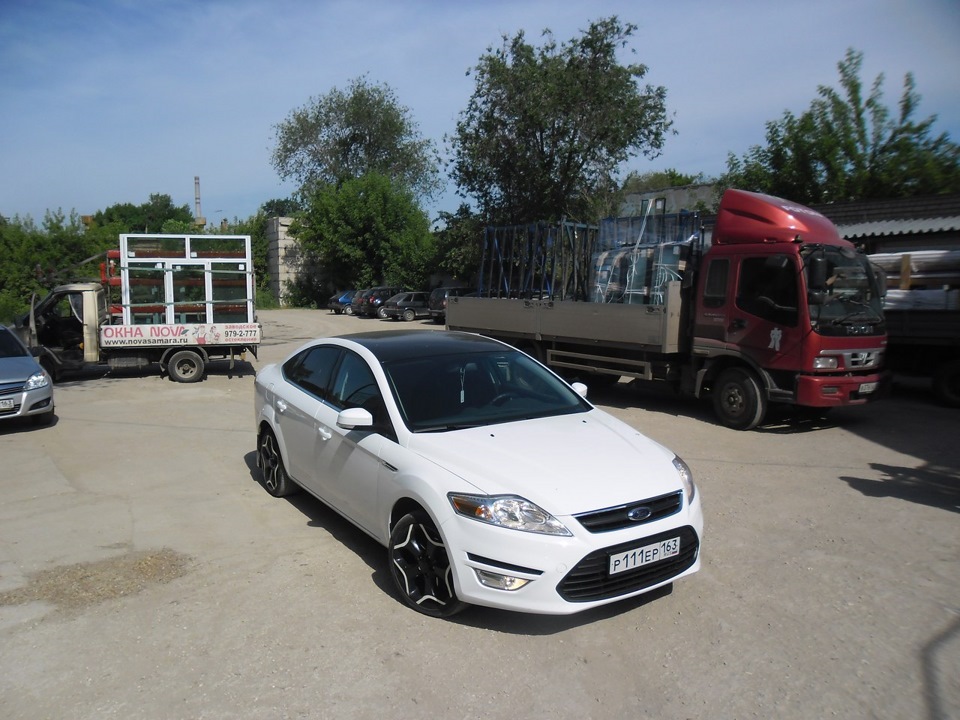 Винил на крышу — Ford Mondeo IV, 1,6 л, 2012 года | тюнинг | DRIVE2