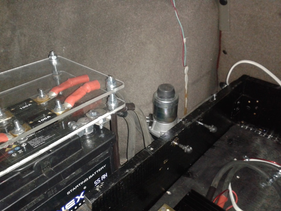 Небольшая доработка силовой проводки для аудиосистемы. — Lada Калина ...