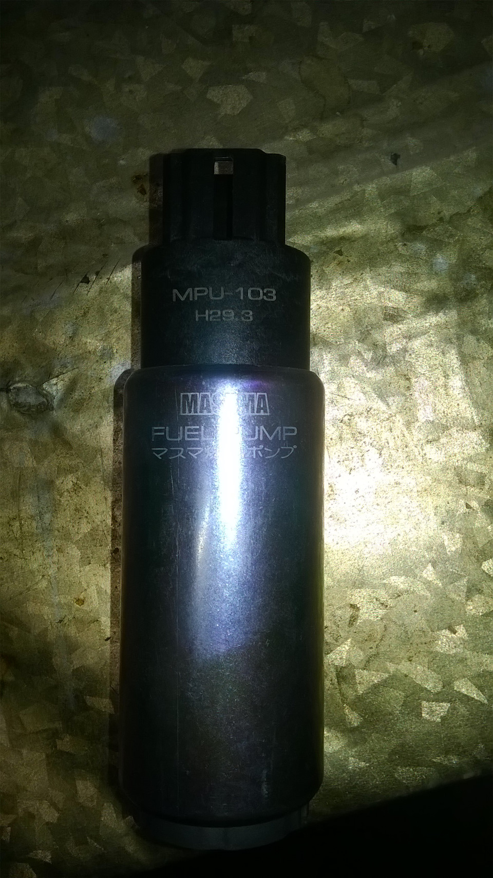 MPU103 Насос топливный Masuma 150L/h, 3kg/cm2, сетка MPU-002, carbon ...