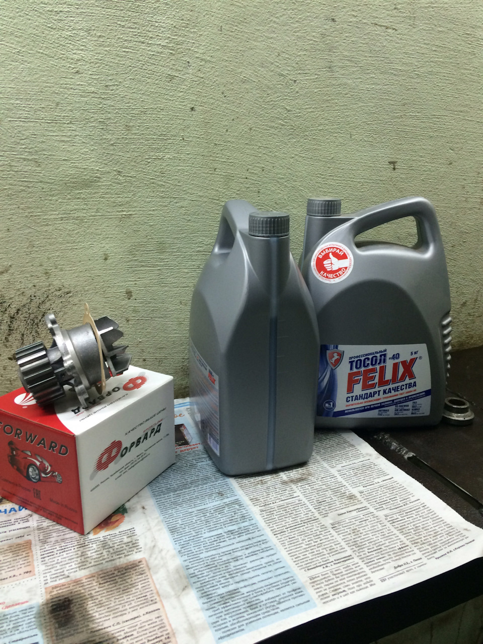 Замена помпы — Lada Калина седан, 1,6 л, 2008 года | плановое ТО | DRIVE2