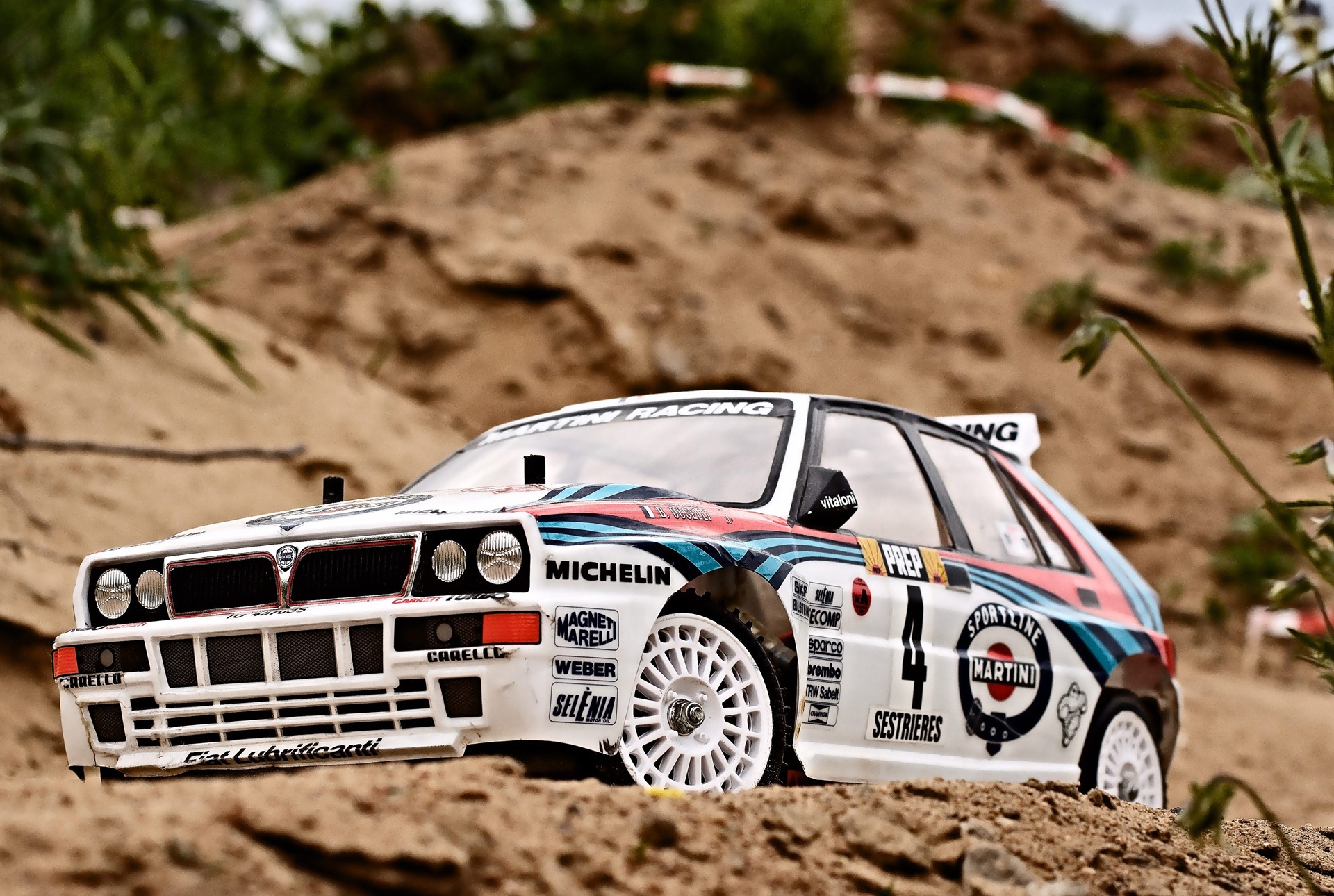 Lancia Delta integrale Rally Group b