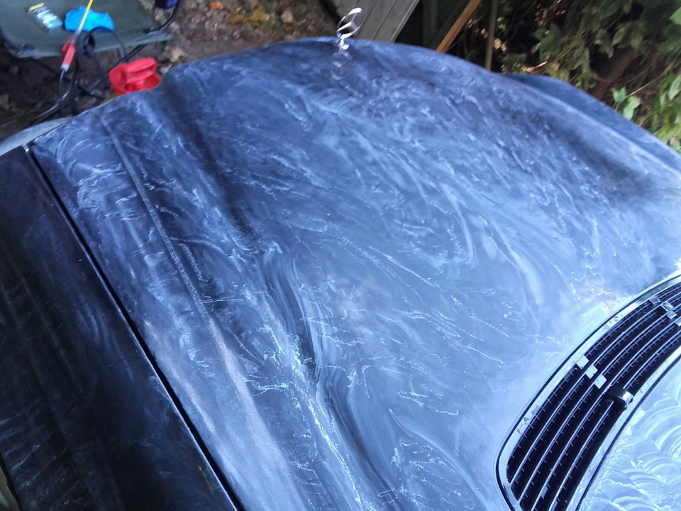 Зашкурил водяным наждаком P800 — Mercedes-Benz E-Class (W211)