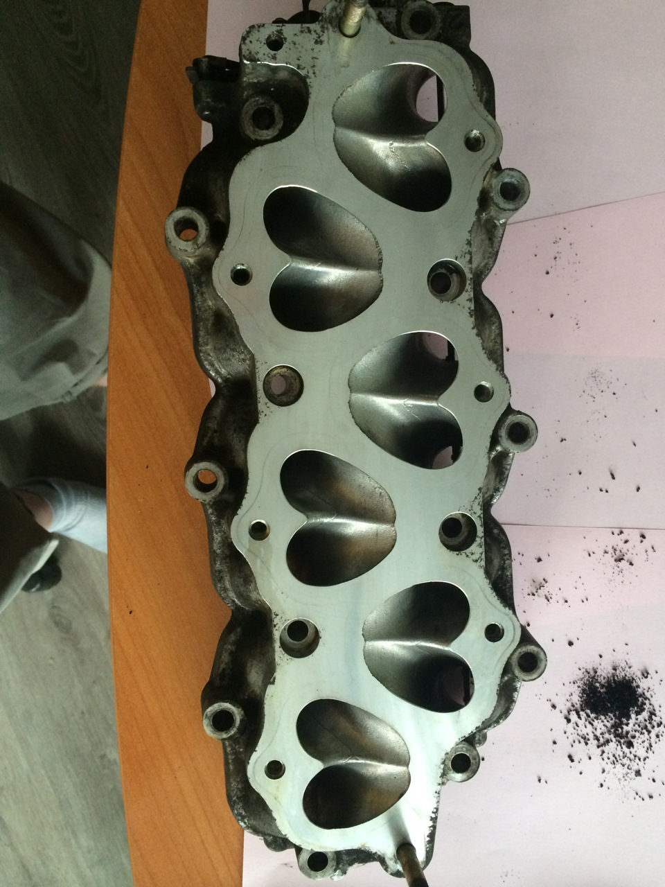 разборка впускного коллектора. День 1-2 — Nissan Skyline (V35), 2,5 л ...