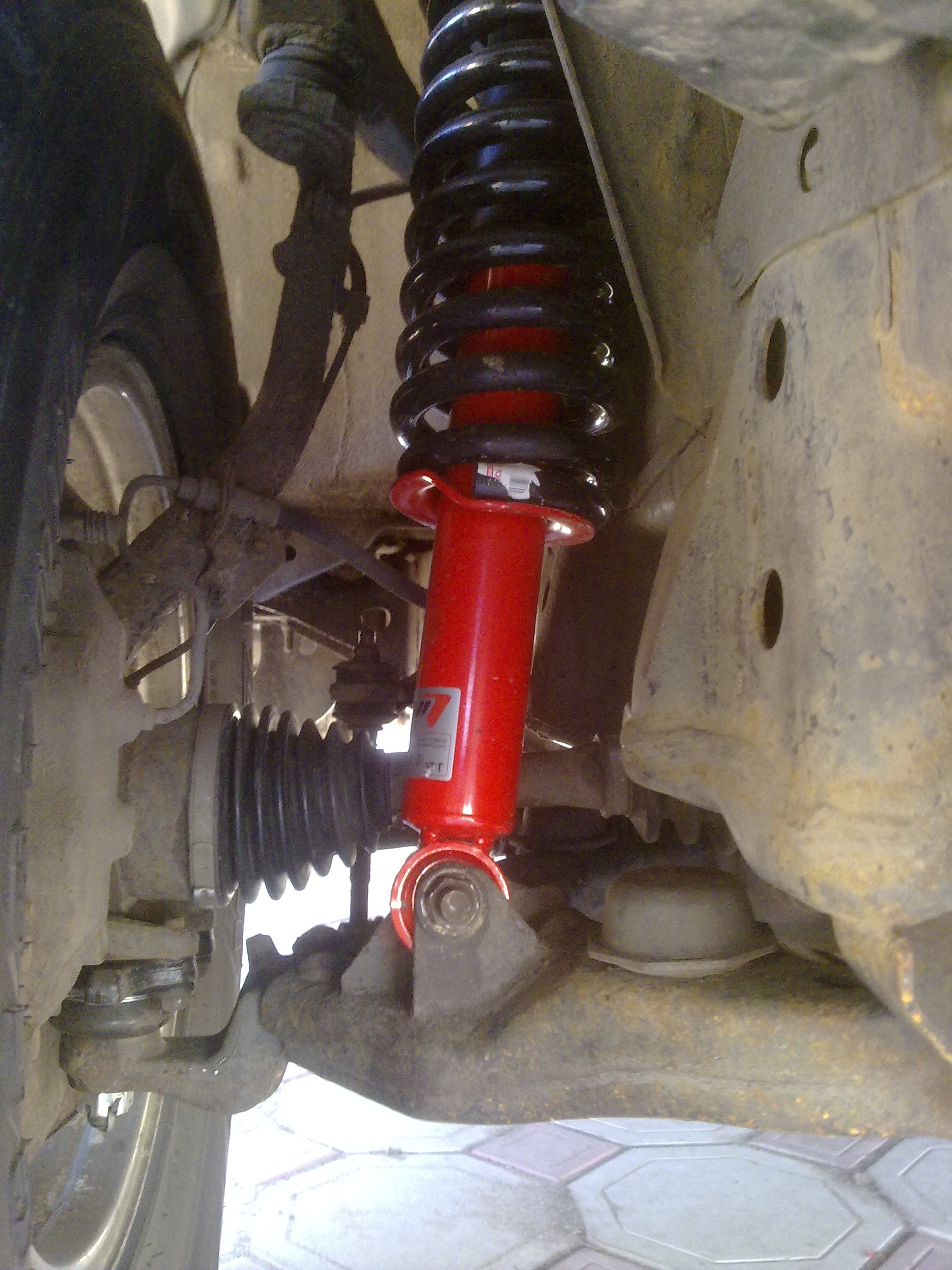 Replaced all the springs and shock absorbers in a circle  - Toyota 4Runner 34L 2001