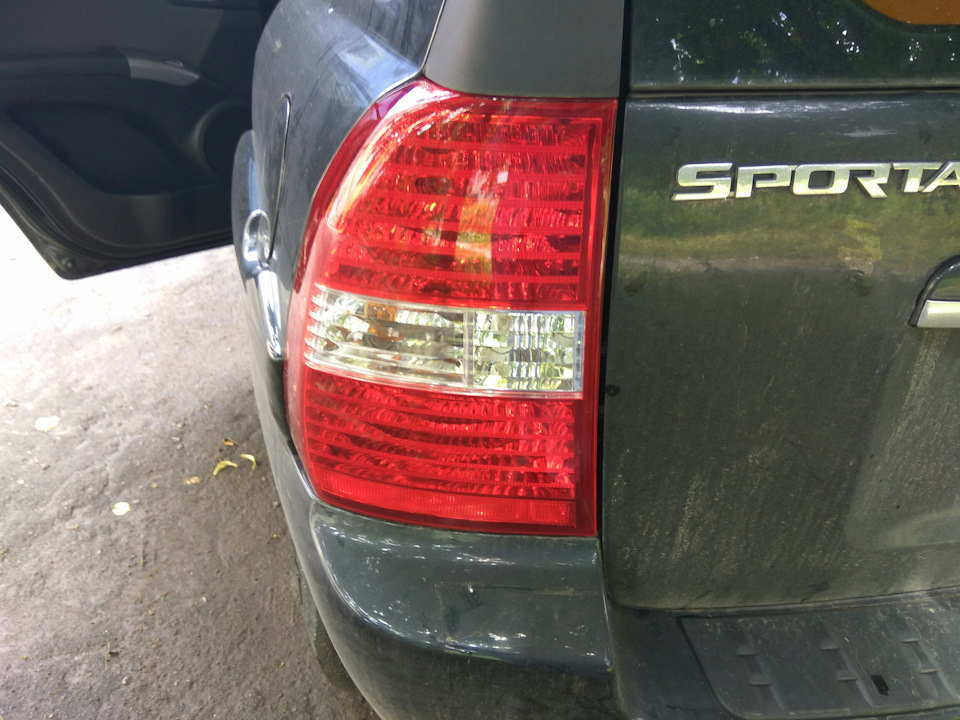 Обновочка — KIA Sportage (2G), 2 л, 2008 года | своими руками | DRIVE2