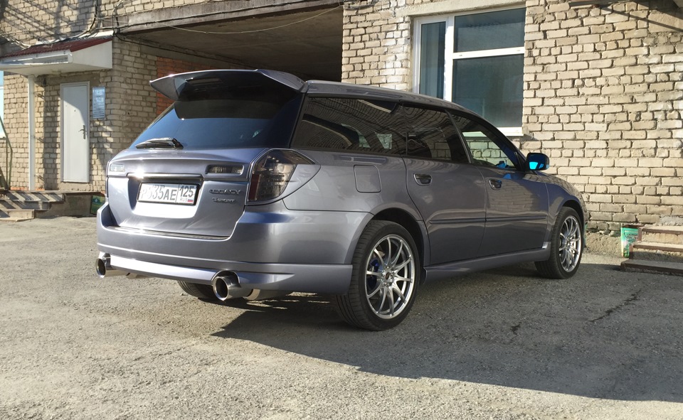 Увеличиваем клиренс bp5 subaru legacy