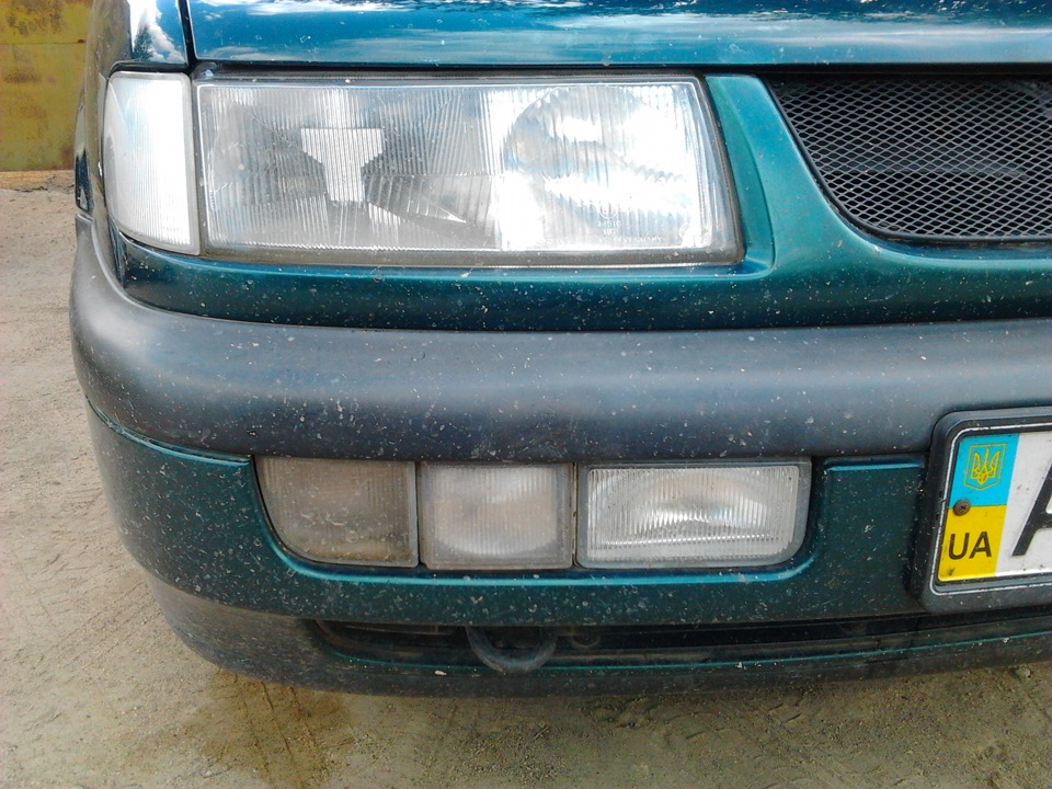 Тонирование фар — Volkswagen Passat B4, 1,9 л, 1996 года | стайлинг ...