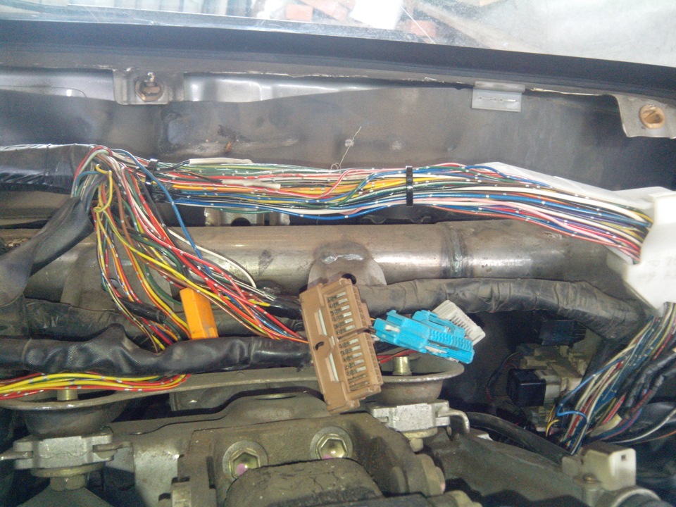 Разбор панели… часть 3 — Toyota Sprinter (100), 1,5 л, 1994 года ...